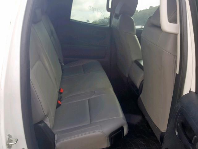 5TFRM5F18EX073947 - 2014 TOYOTA TUNDRA DOUBLE CAB SR/SR5 WHITE photo 6