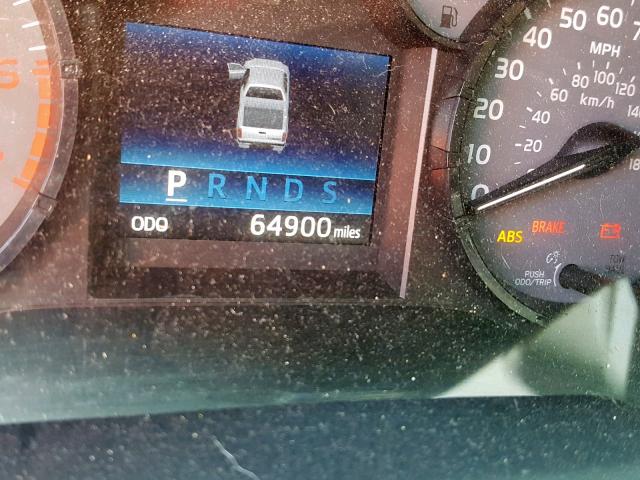 5TFRM5F18EX073947 - 2014 TOYOTA TUNDRA DOUBLE CAB SR/SR5 WHITE photo 8