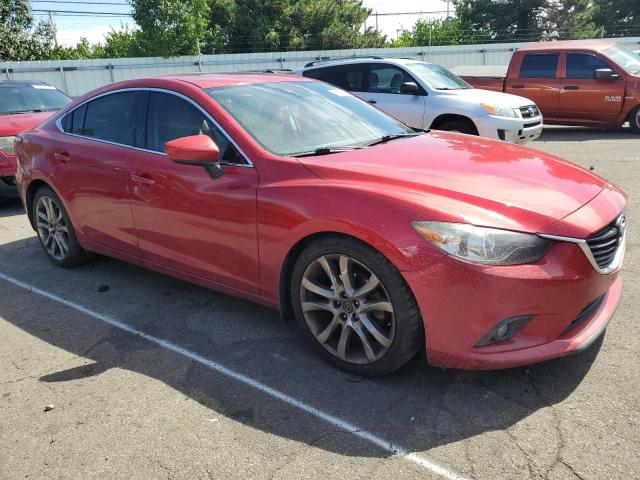 JM1GJ1W68E1161159 - 2014 MAZDA 6 GRAND TOURING RED photo 4