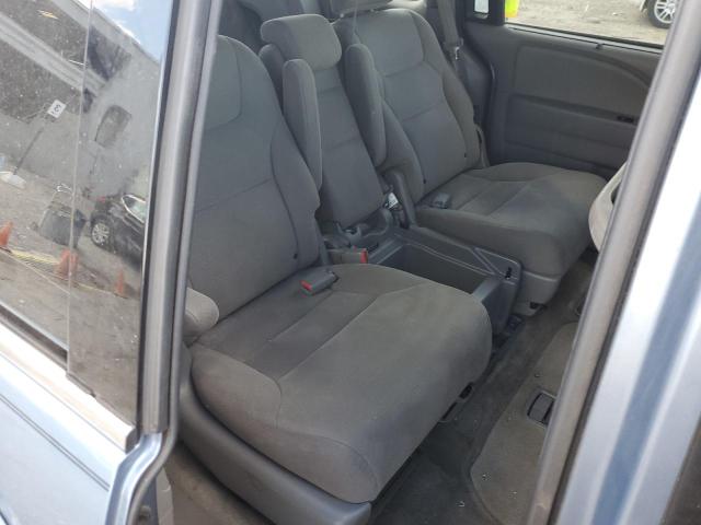 5FNRL3H43AB043290 - 2010 HONDA ODYSSEY EX BLUE photo 11