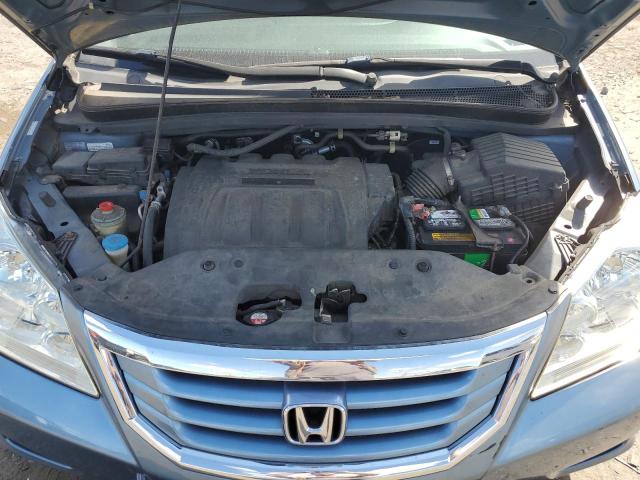 5FNRL3H43AB043290 - 2010 HONDA ODYSSEY EX BLUE photo 12