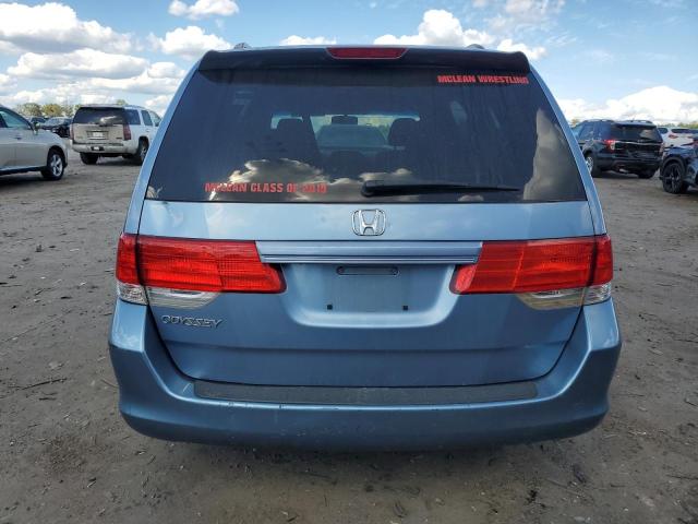5FNRL3H43AB043290 - 2010 HONDA ODYSSEY EX BLUE photo 6