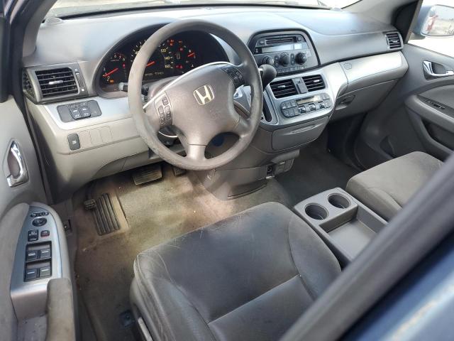 5FNRL3H43AB043290 - 2010 HONDA ODYSSEY EX BLUE photo 8