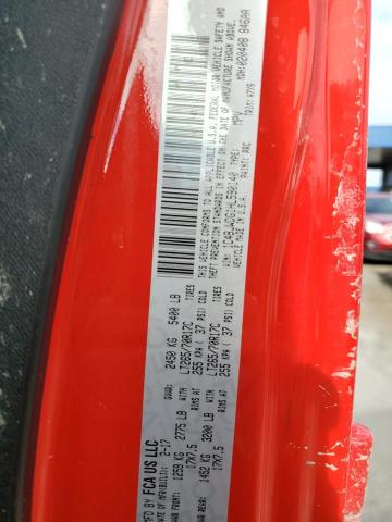 1C4BJWDG1HL590140 - 2017 JEEP WRANGLER U SPORT Կարմիր լուսանկար 13