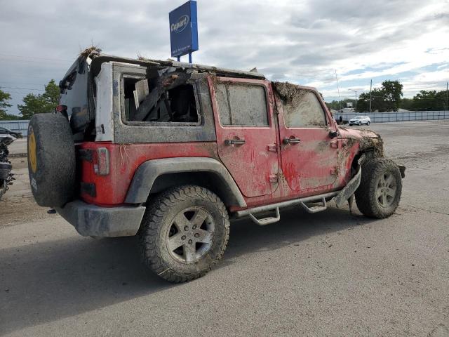 1C4BJWDG1HL590140 - 2017 JEEP WRANGLER U SPORT Կարմիր լուսանկար 3