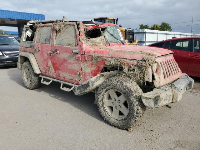 1C4BJWDG1HL590140 - 2017 JEEP WRANGLER U SPORT Կարմիր լուսանկար 4