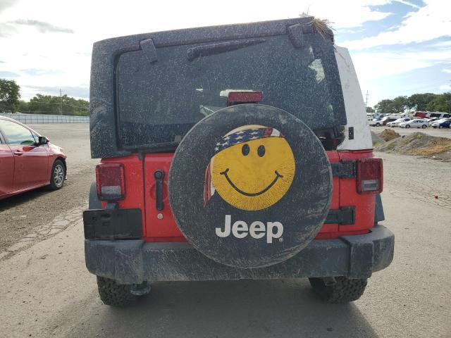 1C4BJWDG1HL590140 - 2017 JEEP WRANGLER U SPORT Կարմիր լուսանկար 6