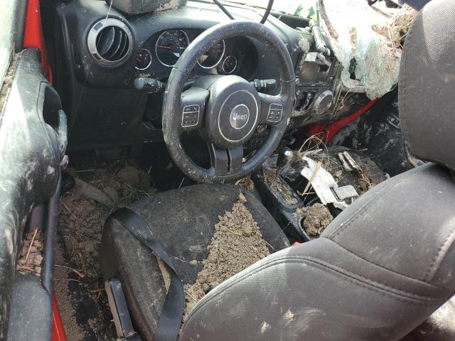 1C4BJWDG1HL590140 - 2017 JEEP WRANGLER U SPORT Կարմիր լուսանկար 8