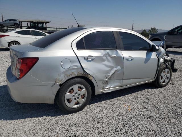 1G1JB5SH2F4126482 - 2015 CHEVROLET SONIC LS 银色 照片 3