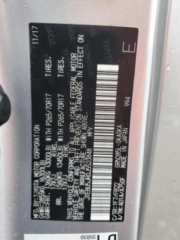 JTEBU5JR0J5523848 - 2018 TOYOTA 4RUNNER SR5/SR5 PREMIUM Gümüş foto 13