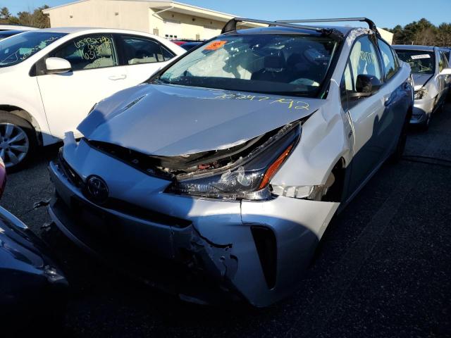 JTDL9MFU8N3036951 - 2022 TOYOTA PRIUS LE SILVER photo 5