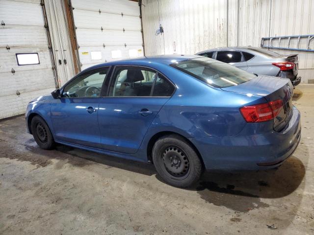 3VW2K7AJ4FM281161 - 2015 VOLKSWAGEN JETTA BASE 蓝色 照片 2