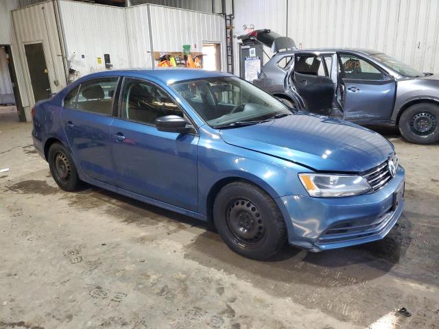 3VW2K7AJ4FM281161 - 2015 VOLKSWAGEN JETTA BASE 蓝色 照片 4