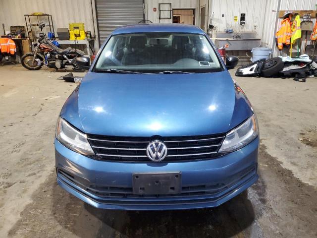 3VW2K7AJ4FM281161 - 2015 VOLKSWAGEN JETTA BASE 蓝色 照片 5