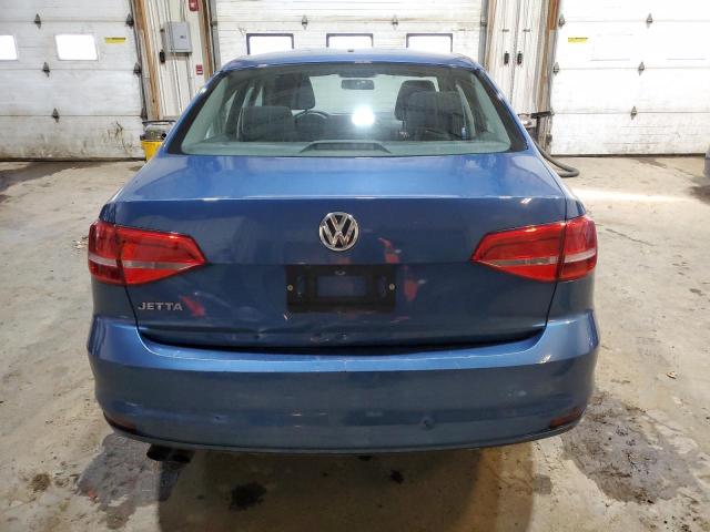 3VW2K7AJ4FM281161 - 2015 VOLKSWAGEN JETTA BASE 蓝色 照片 6