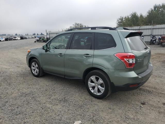 JF2SJARC7GH506219 - 2016 SUBARU FORESTER 2.5I LIMITED GREEN photo 2