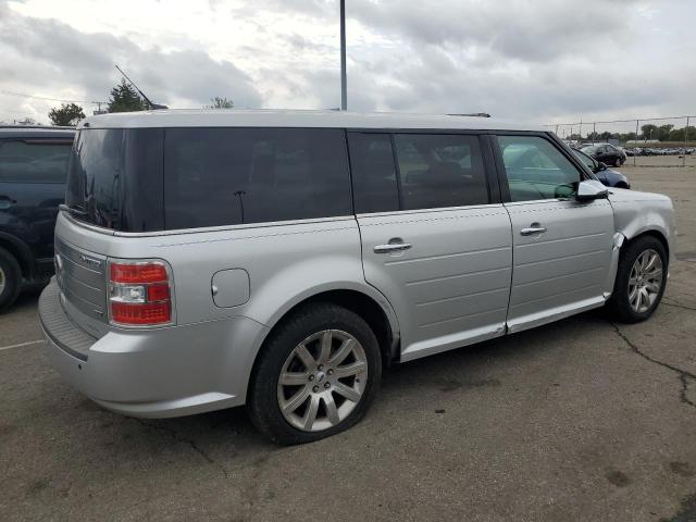 2FMHK6DC4CBD02555 - 2012 FORD FLEX LIMITED SILVER photo 3