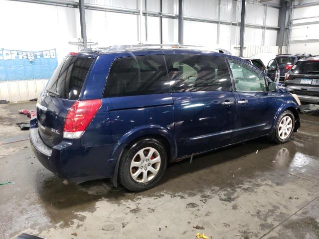 5N1BV28U78N115038 - 2008 NISSAN QUEST S BLUE photo 3