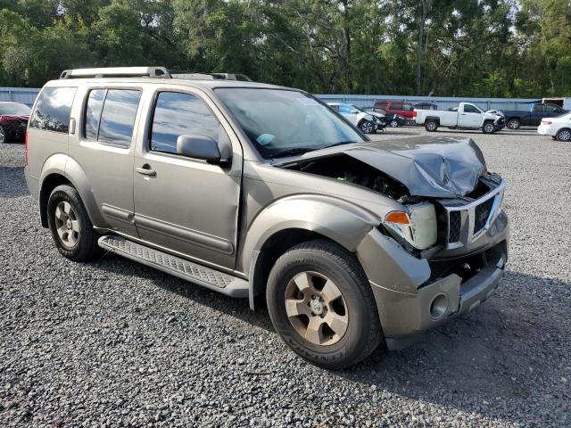 5N1AR18U75C709713 - 2005 NISSAN PATHFINDER LE 棕色 照片 4