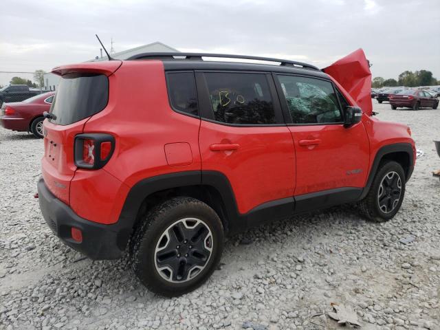 ZACCJBCT1GPD85956 - 2016 JEEP RENEGADE TRAILHAWK RED photo 3