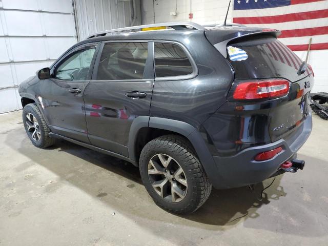 1C4PJMBB7GW262929 - 2016 JEEP CHEROKEE TRAILHAWK BLACK photo 2