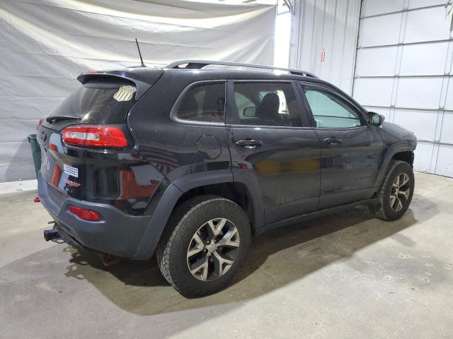 1C4PJMBB7GW262929 - 2016 JEEP CHEROKEE TRAILHAWK BLACK photo 3