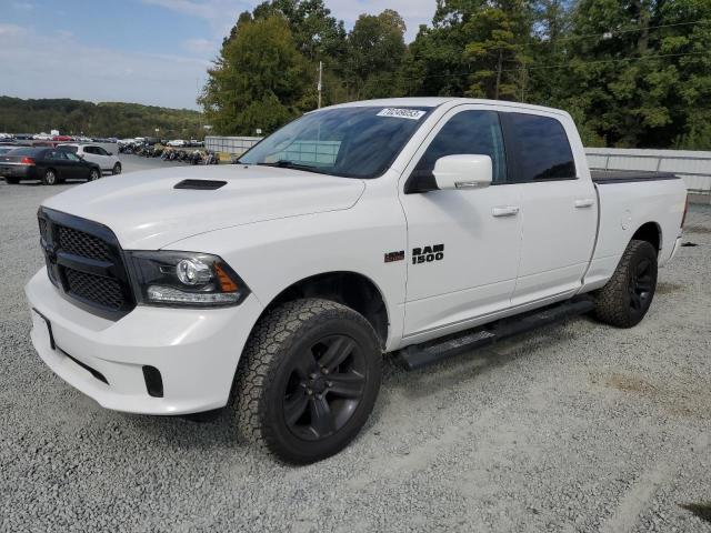 1C6RR7UT6JS162769 - 2018 RAM 1500 SPORT WHITE photo 1