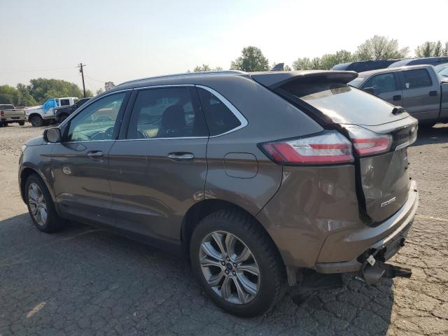 2FMPK4K91KBB53897 - 2019 FORD EDGE TITANIUM GRAY photo 2