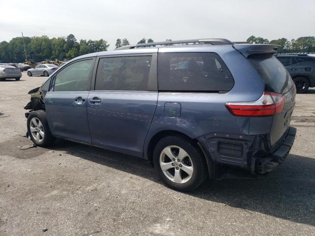 5TDKZ3DC2HS767698 - 2017 TOYOTA SIENNA LE BLUE photo 2