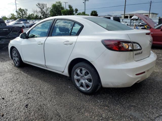 JM1BL1U7XD1760188 - 2013 MAZDA 3 I WHITE photo 2