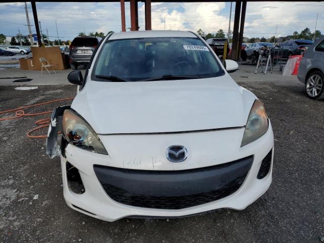 JM1BL1U7XD1760188 - 2013 MAZDA 3 I WHITE photo 5