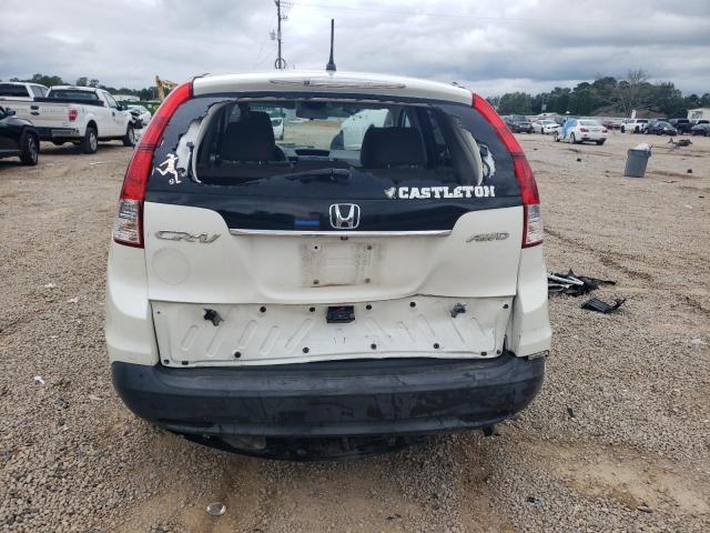 5J6RM4H53EL114772 - 2014 HONDA CR-V EX WHITE photo 6