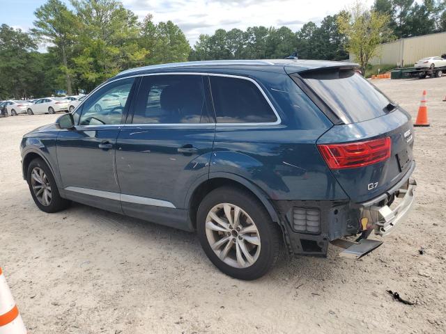 WA1LAAF71JD049376 - 2018 AUDI Q7 PREMIUM PLUS Niebieski zdjęcie 2