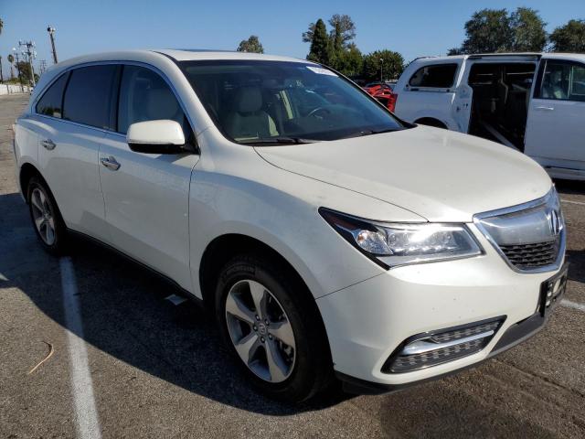 5FRYD4H27EB022668 - 2014 ACURA MDX WHITE photo 4