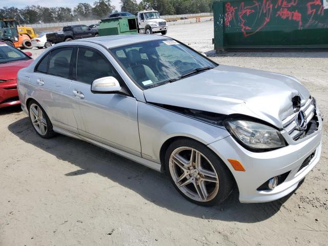 WDDGF54X09F217341 - 2009 MERCEDES-BENZ C 300 SILVER photo 4