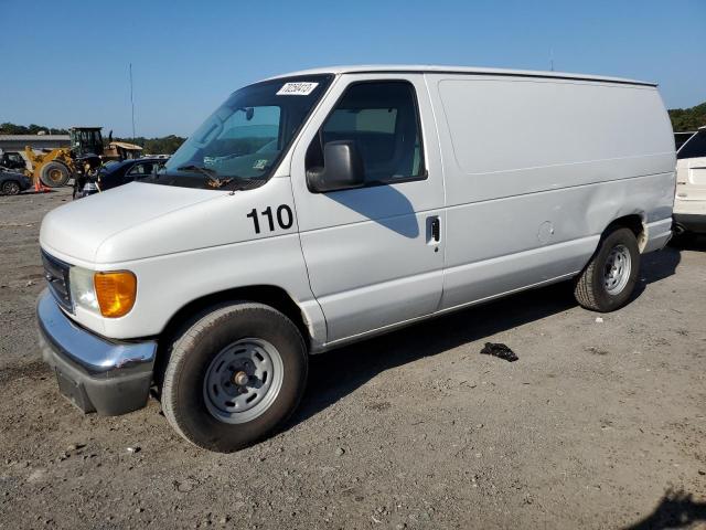 1FTRE14W36HB13335 - 2006 FORD ECONOLINE E150 VAN WHITE photo 1