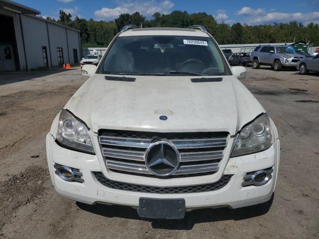 4JGBF86E38A410205 - 2008 MERCEDES-BENZ GL 550 4MATIC WHITE photo 5