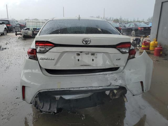 5YFEPRAE9LP092428 - 2020 TOYOTA COROLLA LE თეთრი ფოტო 6