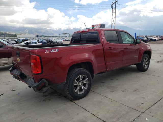 1GCGTDEN9H1244365 - 2017 CHEVROLET COLORADO Z71 RED photo 3