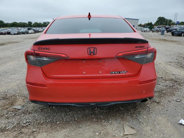 2HGFE2F59NH557455 - 2022 HONDA CIVIC SPORT 红色 照片 6