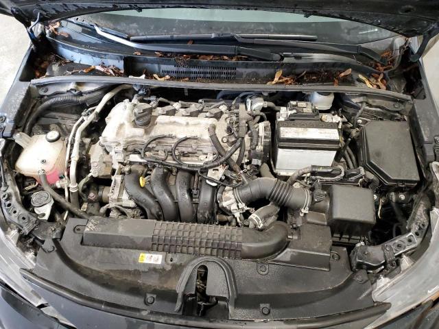 5YFEPMAE7MP183461 - 2021 TOYOTA COROLLA LE BLACK photo 11