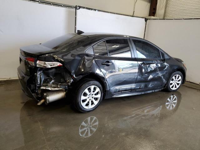 5YFEPMAE7MP183461 - 2021 TOYOTA COROLLA LE BLACK photo 3