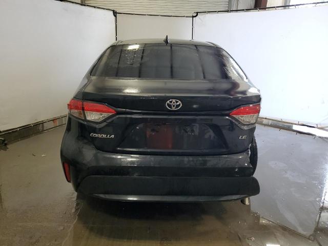 5YFEPMAE7MP183461 - 2021 TOYOTA COROLLA LE BLACK photo 6