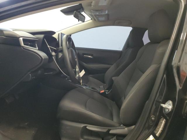 5YFEPMAE7MP183461 - 2021 TOYOTA COROLLA LE BLACK photo 7