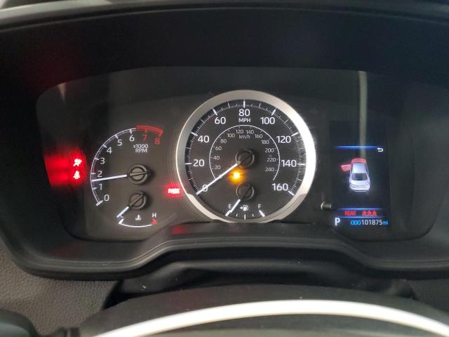 5YFEPMAE7MP183461 - 2021 TOYOTA COROLLA LE BLACK photo 9