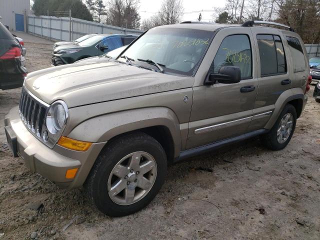 1J4GL58K06W162218 - 2006 JEEP LIBERTY LIMITED TAN photo 1