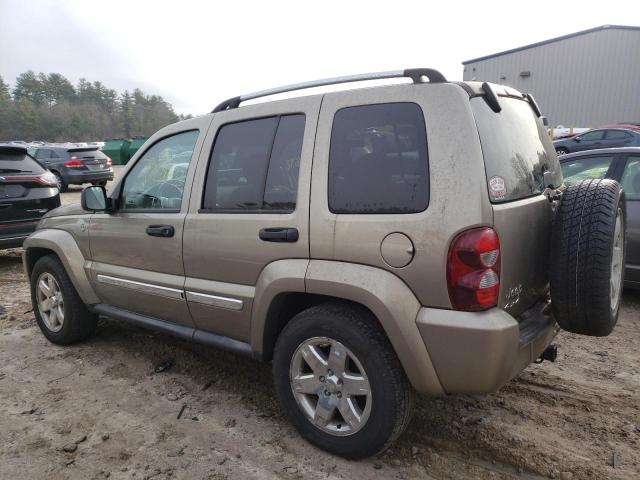 1J4GL58K06W162218 - 2006 JEEP LIBERTY LIMITED TAN photo 2