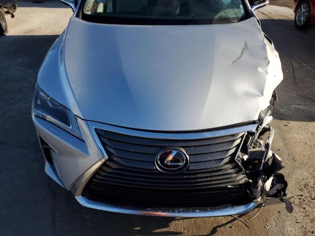 2T2BZMCA3JC150987 - 2018 LEXUS RX 350 BASE SILVER photo 12