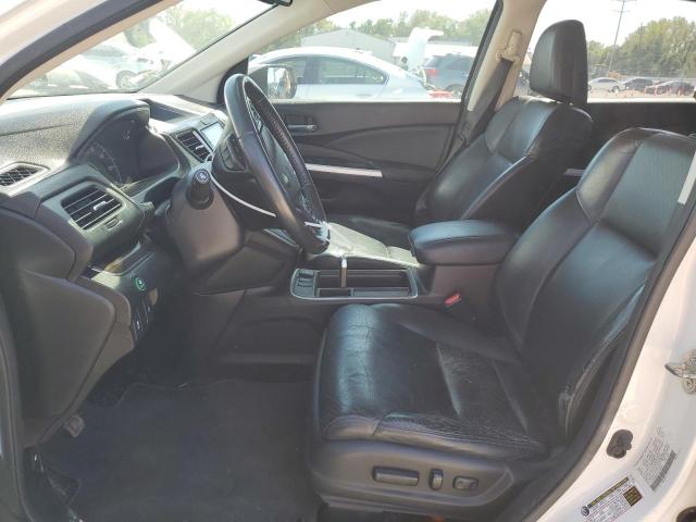 5J6RM4H74GL002809 - 2016 HONDA CR-V EXL WHITE photo 7