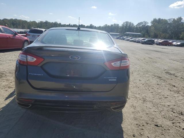 3FA6P0K96GR101755 - 2016 FORD FUSION TITANIUM GRAY photo 6